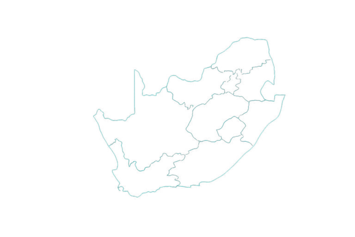 South Africa map